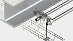 Wire mesh tray fixing clamp GRKHV - Niedax | Kleinhuis | Fintech