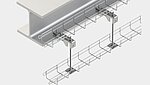 Wire mesh tray fixing clamp GRKHV - Niedax | Kleinhuis | Fintech