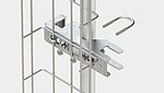 Wire mesh tray fixing clamp GRKHV - Niedax | Kleinhuis | Fintech